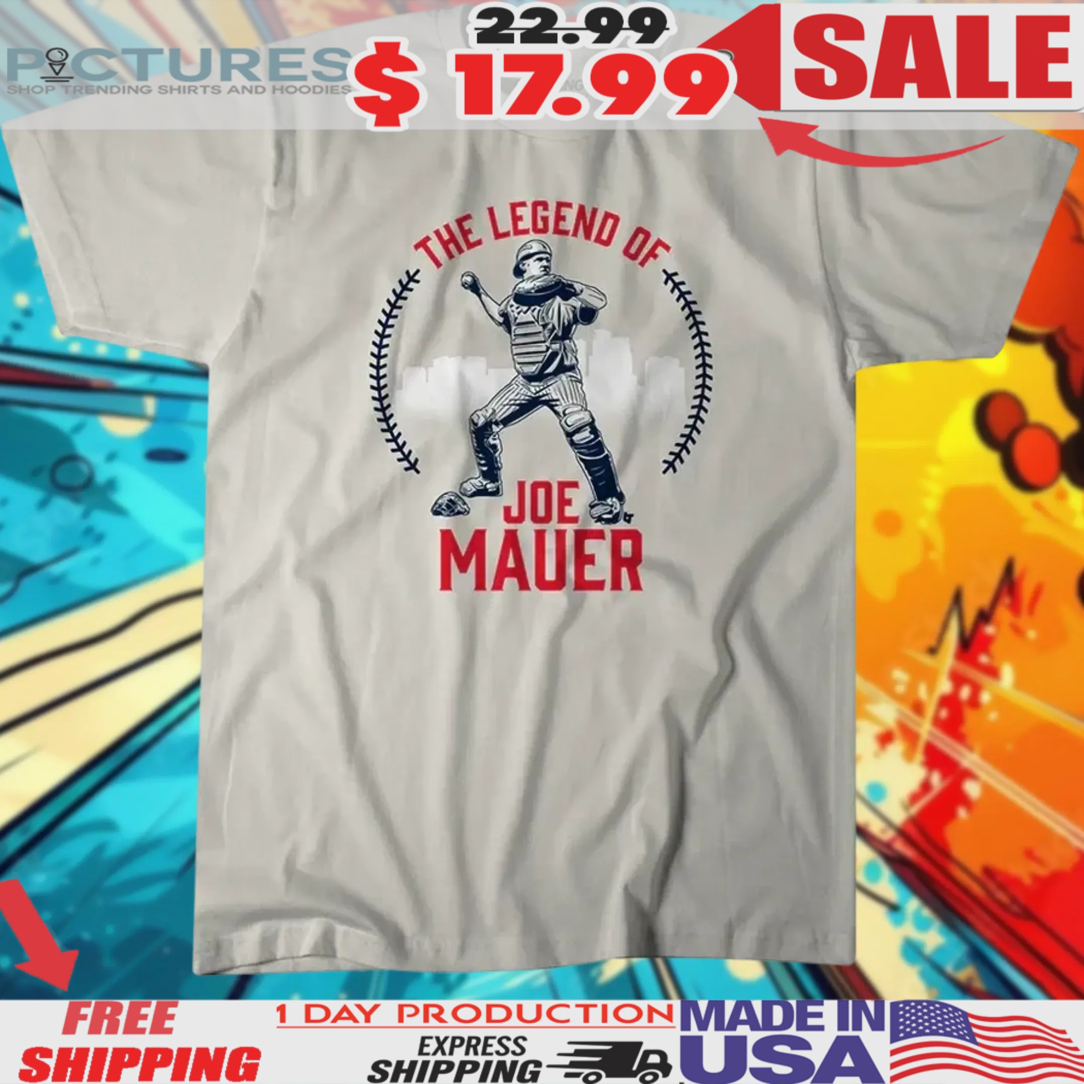The Legend of Joe Mauer Shirt