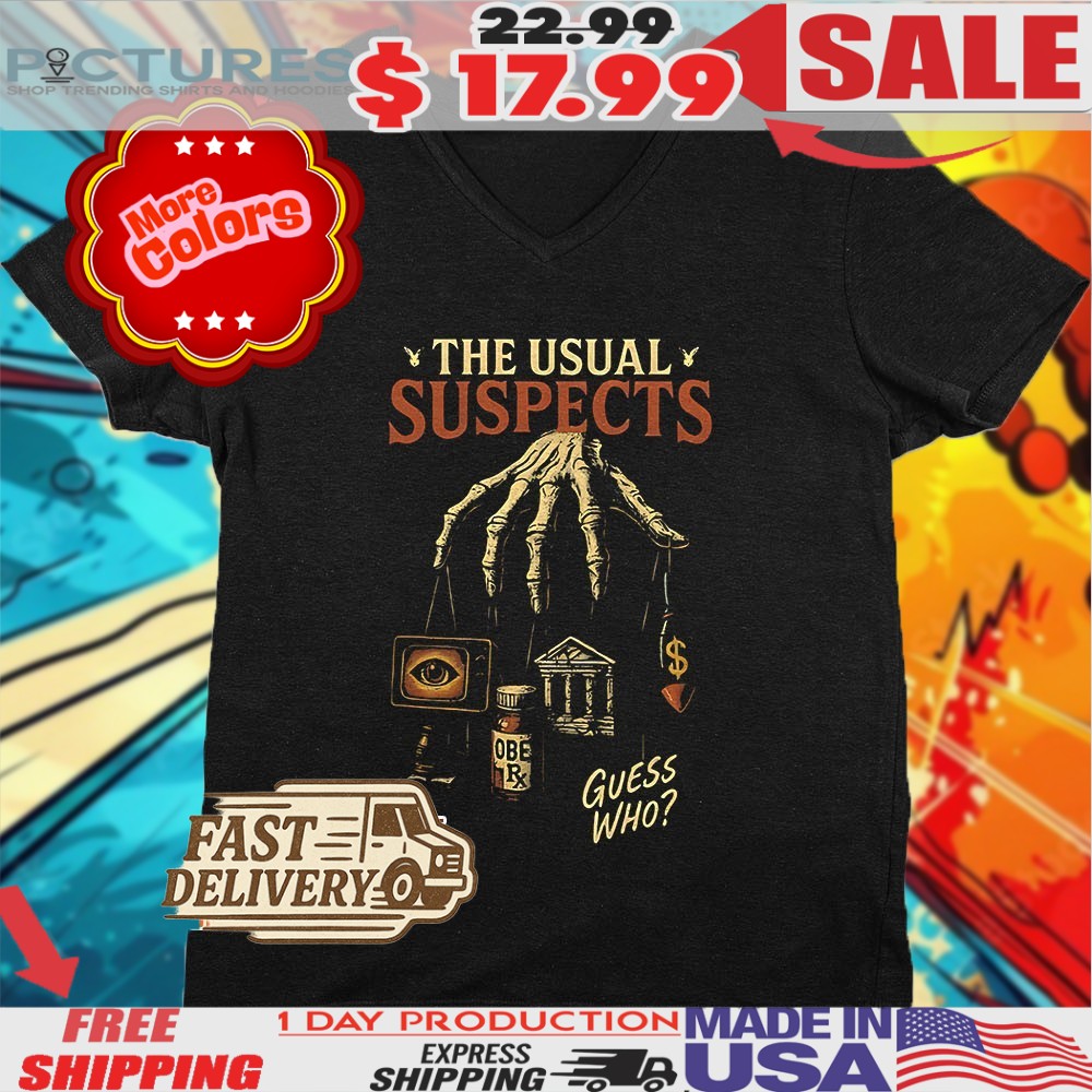 The Usual Suspects Guess Who Shirt