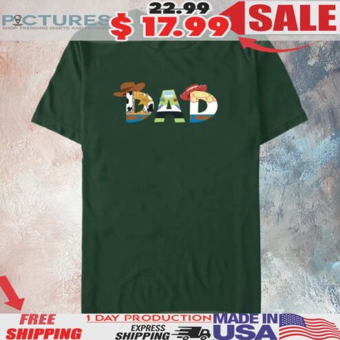 Toy Story Dad Father's Day Customized Shirt