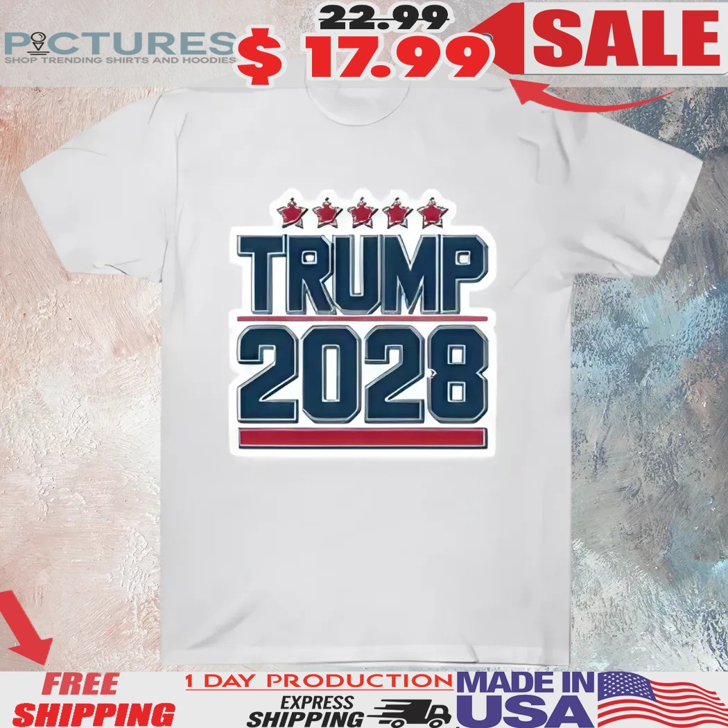 Trump 2028 Baseball Shirt