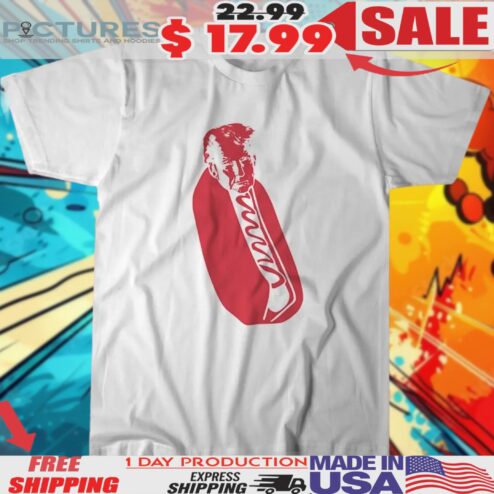 Trump Hot Dog Biggest Wiener Meme Shirt