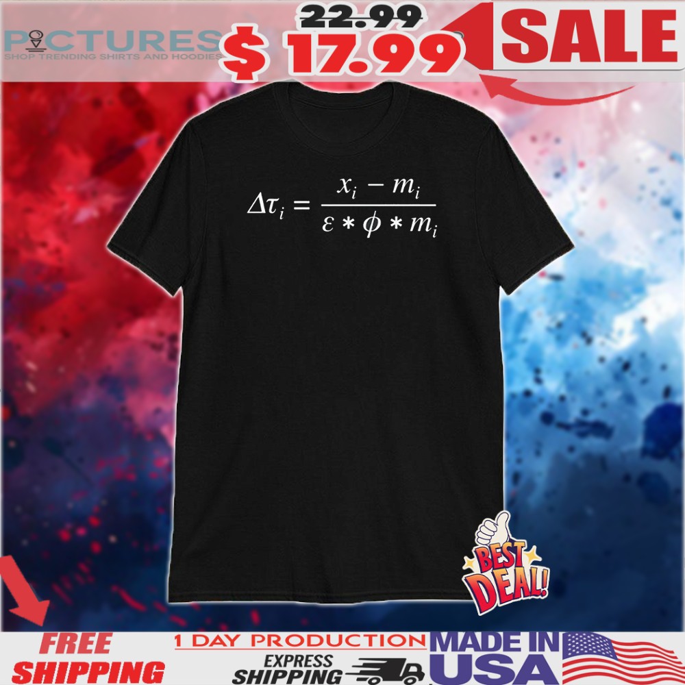 Trump Tariff Calculation Reciprocal Tariffs Shirt