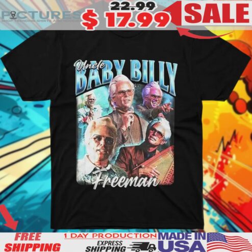 Uncle Baby Billy Freeman Vintage Bootleg Shirt