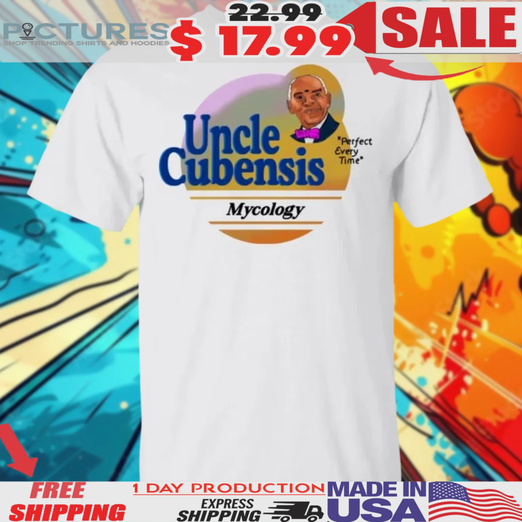 Uncle Cubensis Mycology Shirt