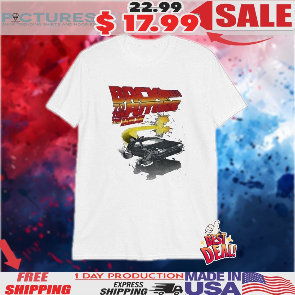 Universal Studios Back To The Future Ride Shirt