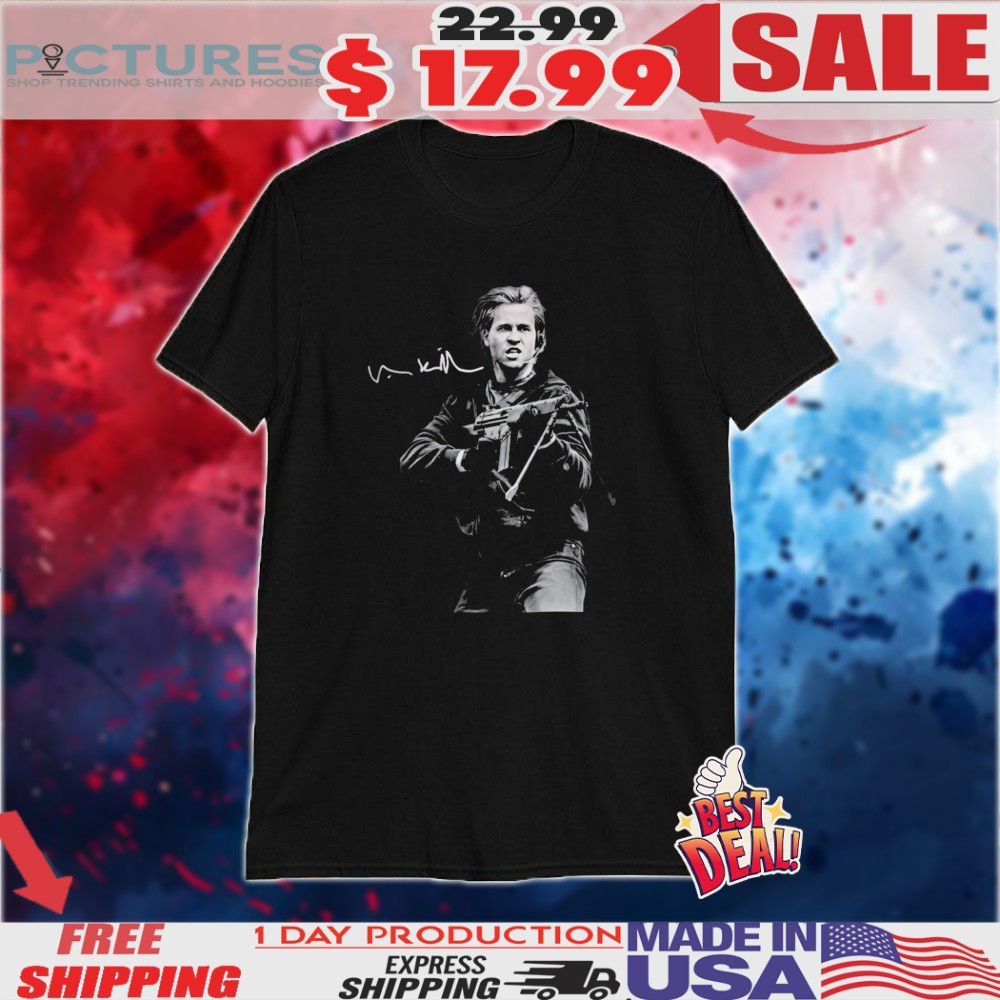 Val Kilmer Signature Ice Man Heat Val Kilmer Memorial Shirt
