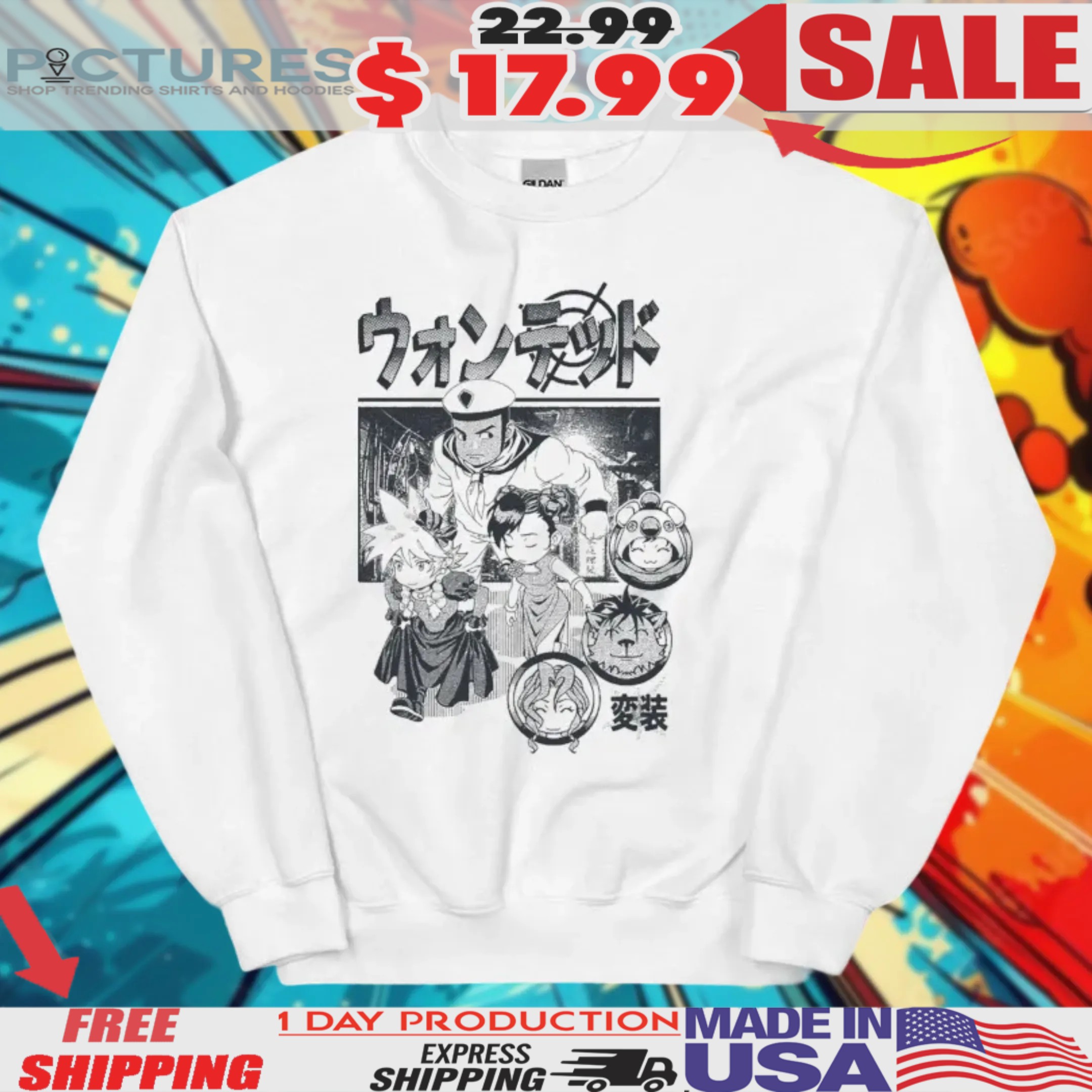 Wanted Fashion Criminals Shirt