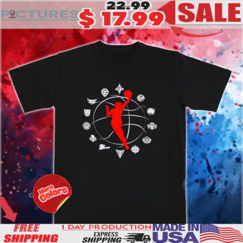 Wnba All Teams Circle Logo Shirt