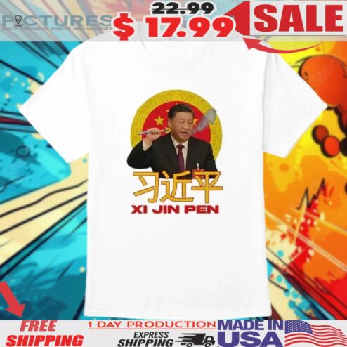 Xi Jin Pen Xi Jinping Cigarettes Smoke Shirt