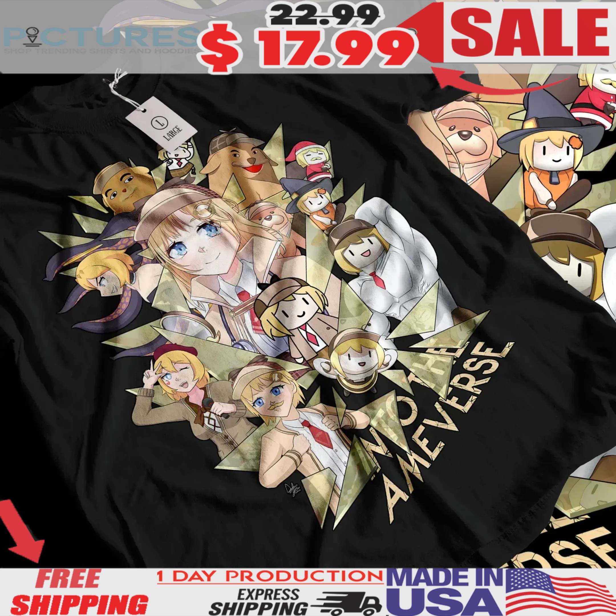 Yabai Armada Into The Ameverse Shirt