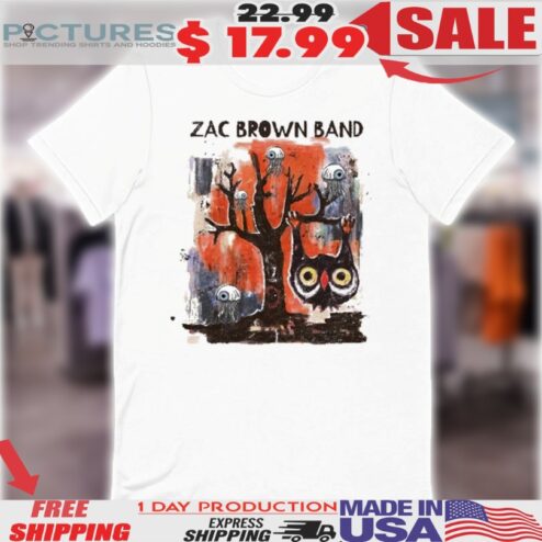 Zac Brown Band Owl Shirt