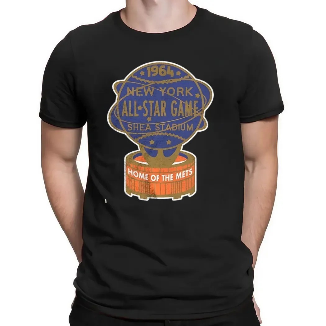 1964 NLB New York All Star Game shea stadium home of the Mets T Shirt 1