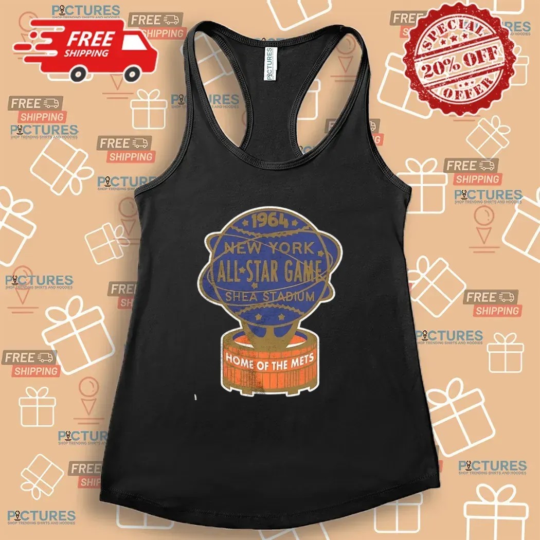 1964 NLB New York All Star Game shea stadium home of the Mets T Shirt 1