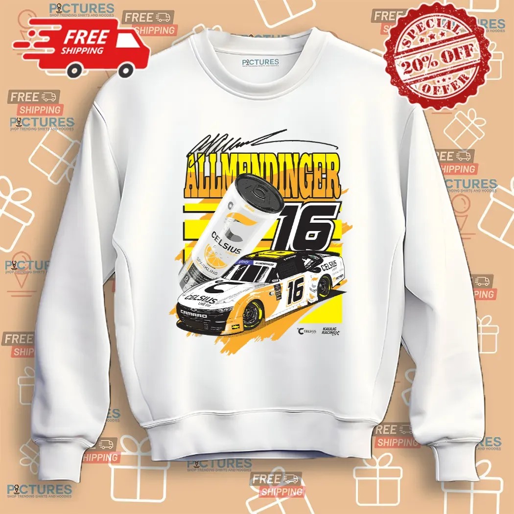 AJ Allmendinger Celsius No. 16 Signature T Shirt