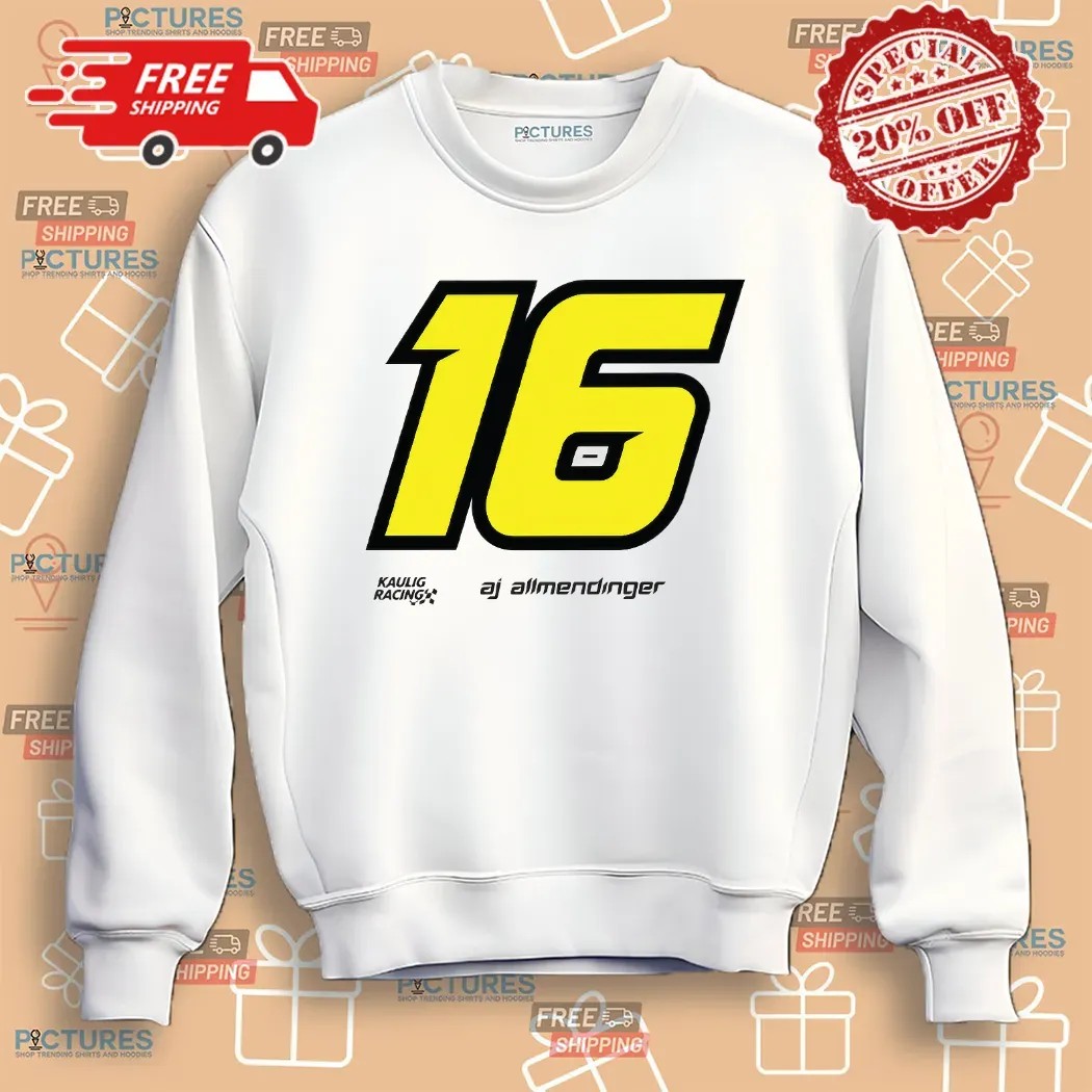 AJ Allmendinger Kaulig Racing Cup 16 T Shirt