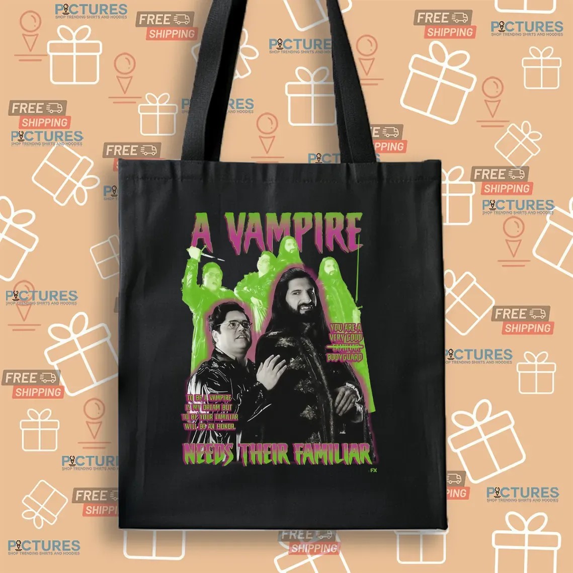 A Vampire Needs Their Familiar What We Do In The Shadows T Shirt