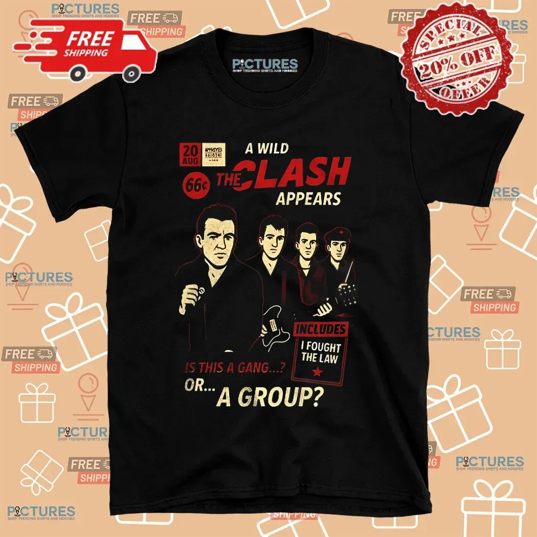 A Wild Clash Appears Is This A Gang Or A Group T Shirt