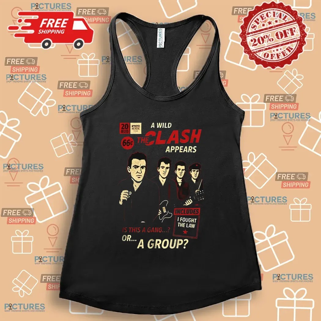A Wild Clash Appears Is This A Gang Or A Group T Shirt