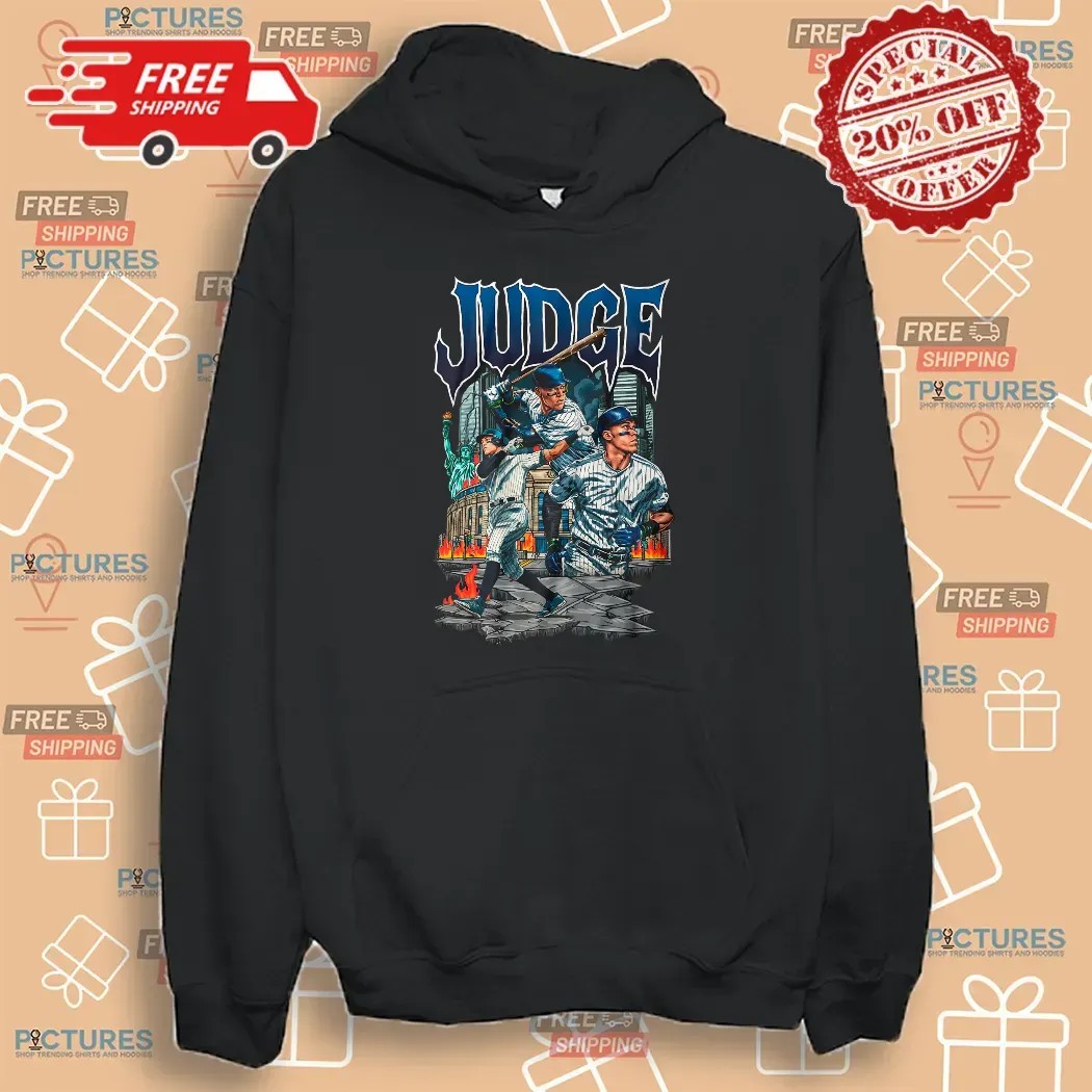 Aaron Judge New York Yankees The Judge Bronx Hero Graphic T Shirt