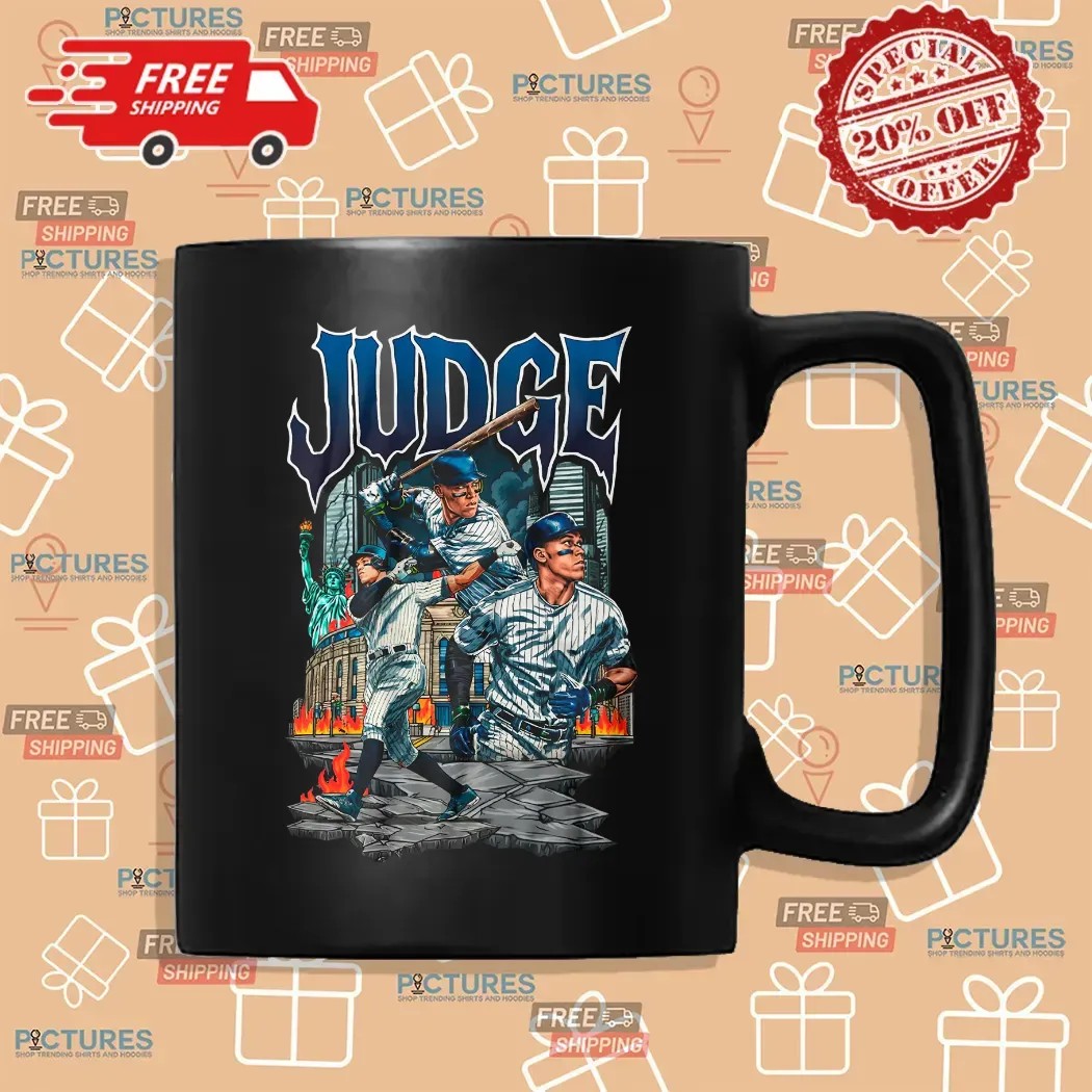 Aaron Judge New York Yankees The Judge Bronx Hero Graphic T Shirt