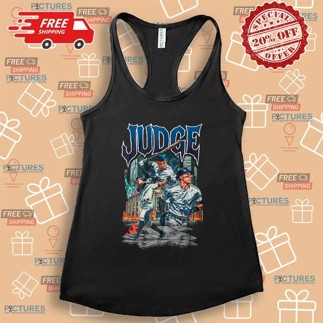 Aaron Judge New York Yankees The Judge Bronx Hero Graphic T Shirt