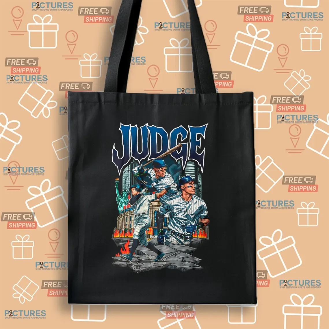 Aaron Judge New York Yankees The Judge Bronx Hero Graphic T Shirt