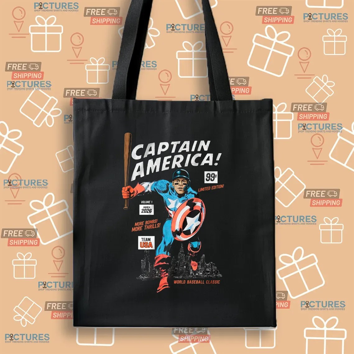 Aaron Judge’s Captain America Limited Edition More Bombs More Thrills Team Usa T Shirt Aaron Judge’s Captain America Limited Edition More Bombs More Thrills Team Usa T Shirt
