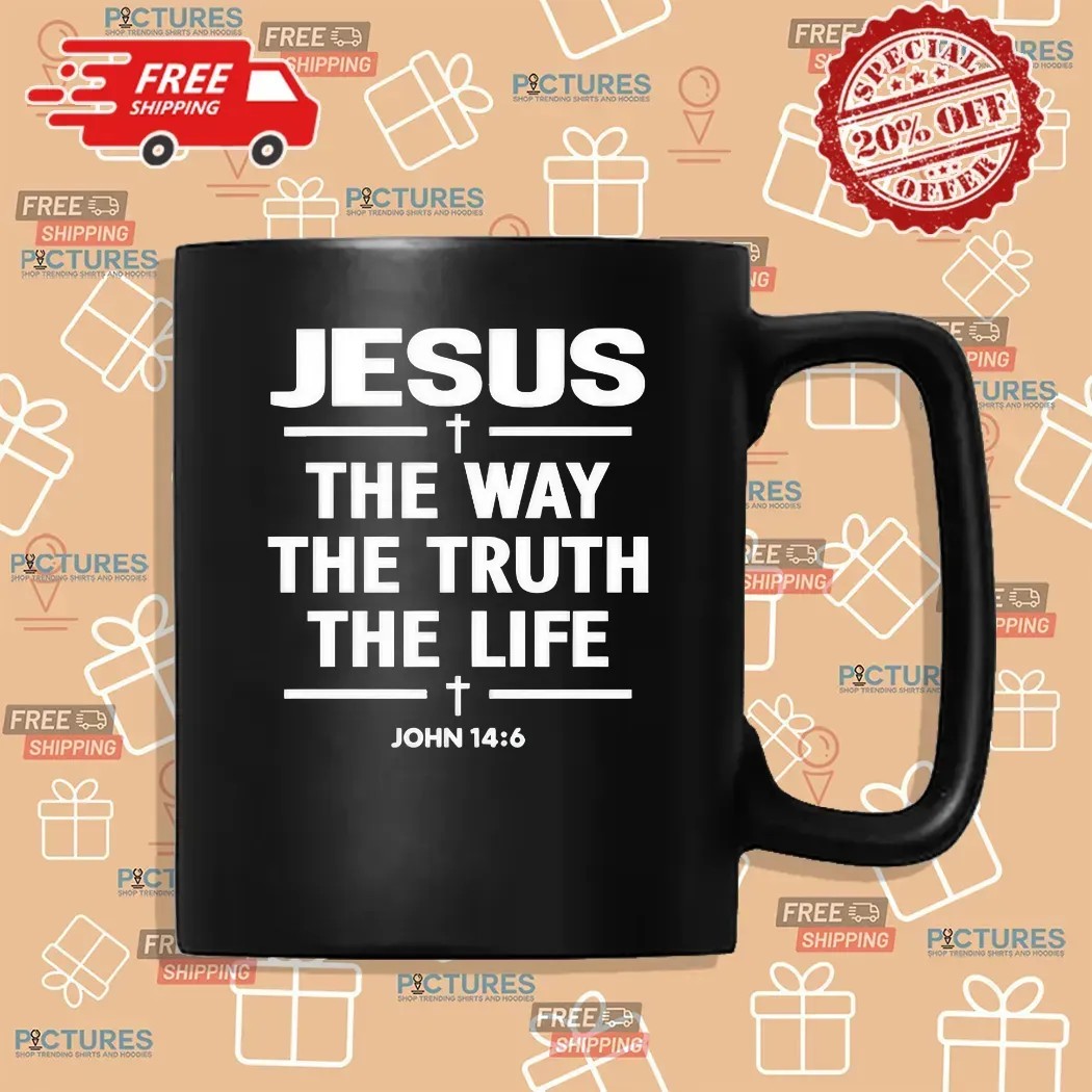 Alisson Becker Wearing Jesus The Way The Truth The Life John 14 6 Christian T Shirt