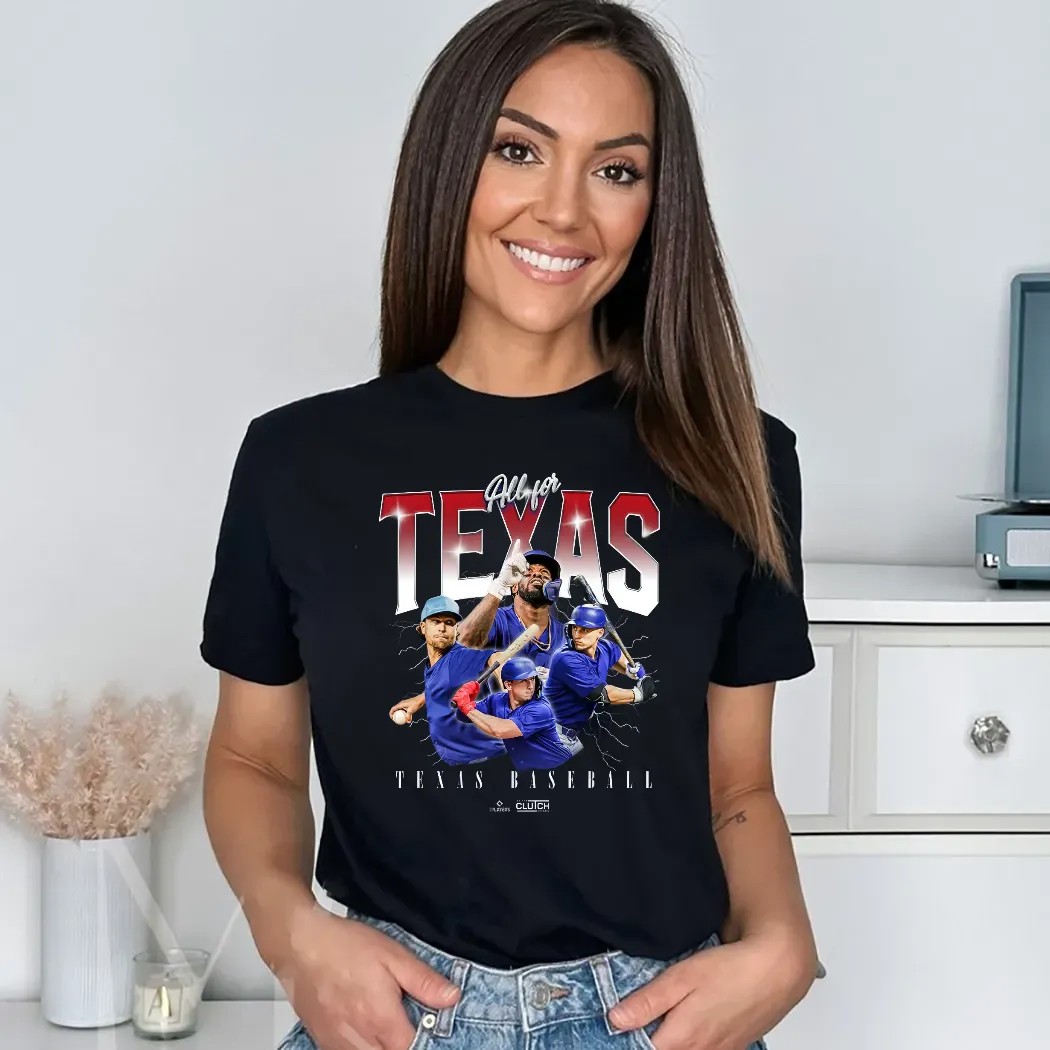 All for Texas baseball team MLBPA Vintage Bootleg Shirt