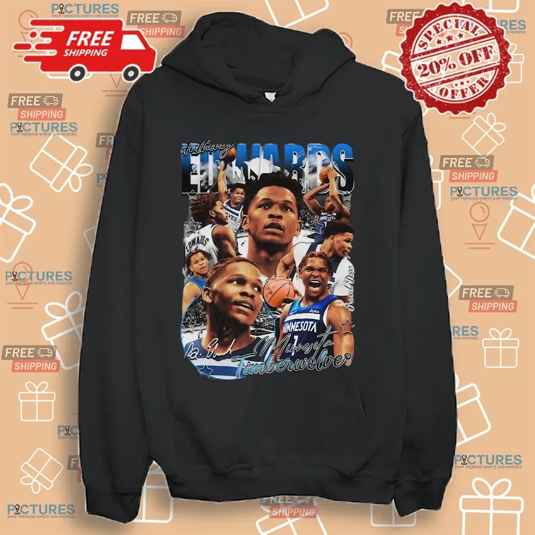 Anthony Edwards Minnesota Timberwolves Homage Vintage Bootleg 2025 Shirt