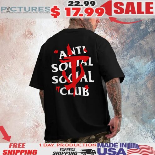 Anti Social Social Club Doom Slayer's Mark T Shirt
