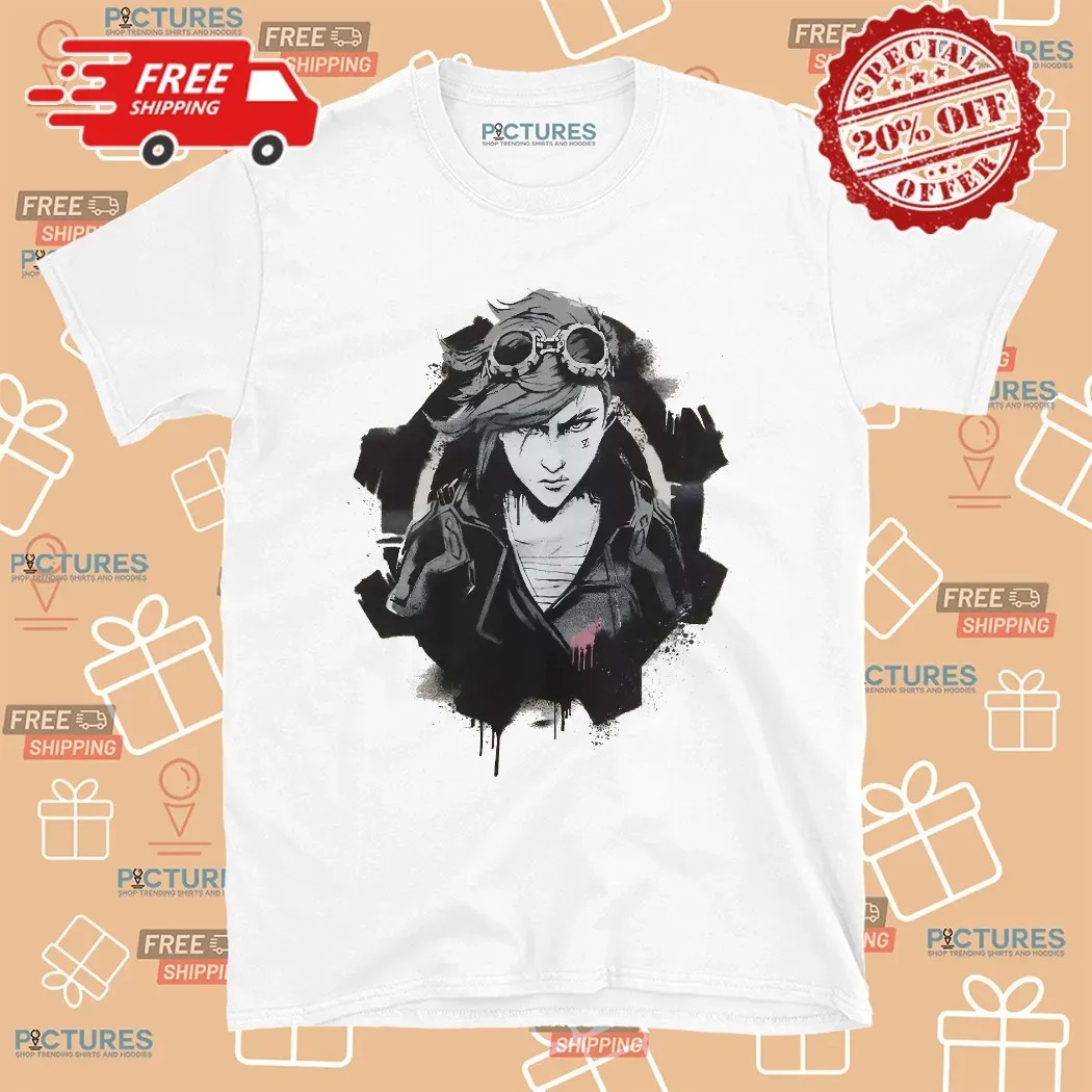 Arcane Vi Tonal Portrait T Shirt Arcane Vi Tonal Portrait T Shirt
