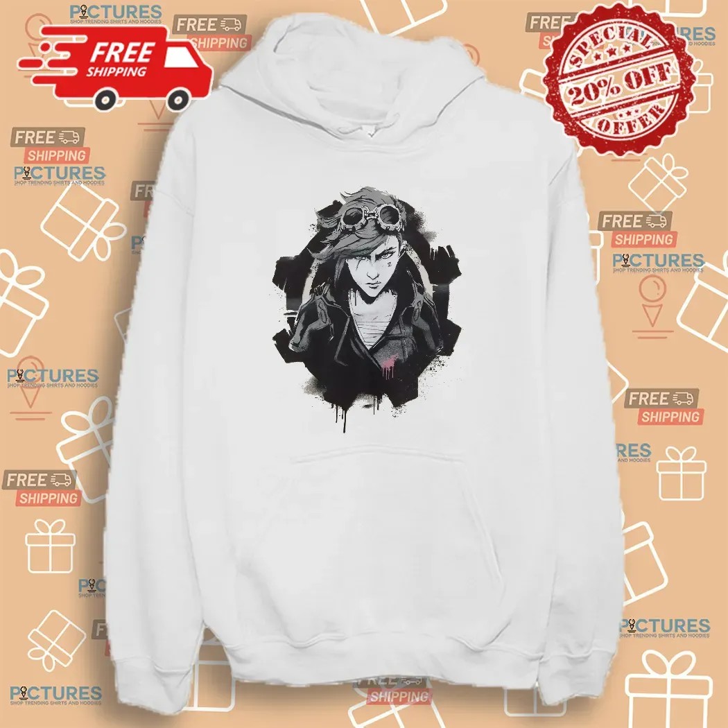 Arcane Vi Tonal Portrait T Shirt Arcane Vi Tonal Portrait T Shirt