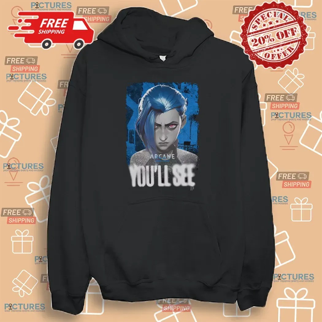 Arcane You'll See Graphic T Shirt Arcane You'll See Graphic T Shirt