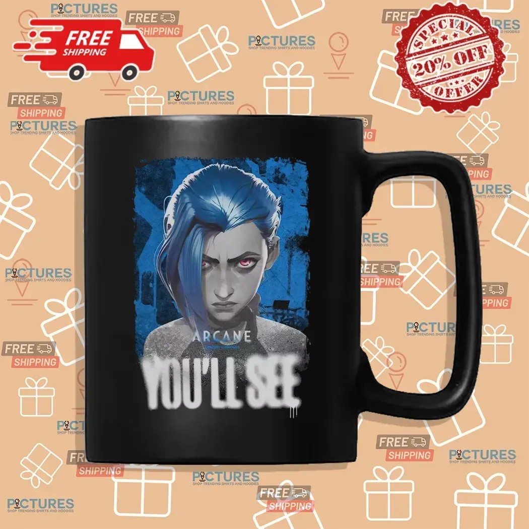 Arcane You'll See Graphic T Shirt Arcane You'll See Graphic T Shirt