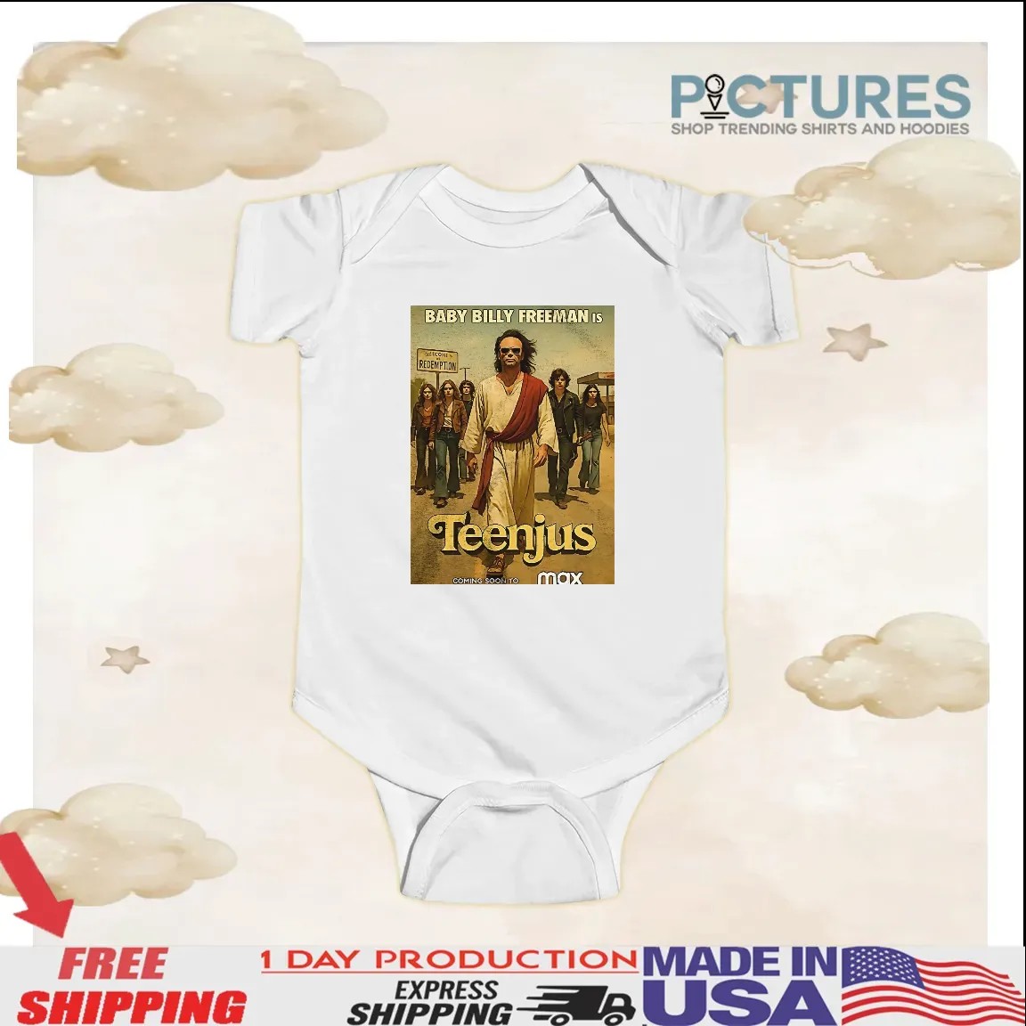 Baby Billy Freeman Is Teenjus Coming Soon To Max Vintage T Shirt