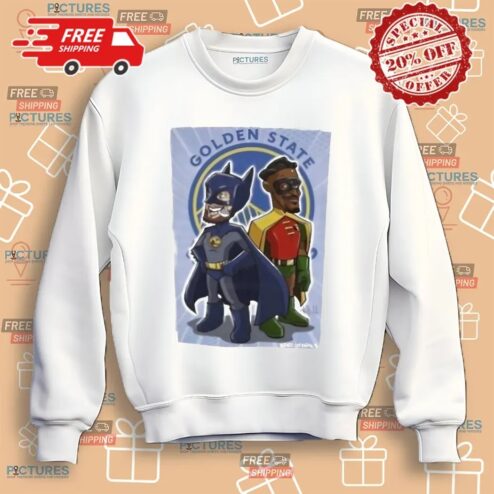 Batman And Robin Stephen Curry And Jimmy Butler NBA Golden State Warriors Shirt