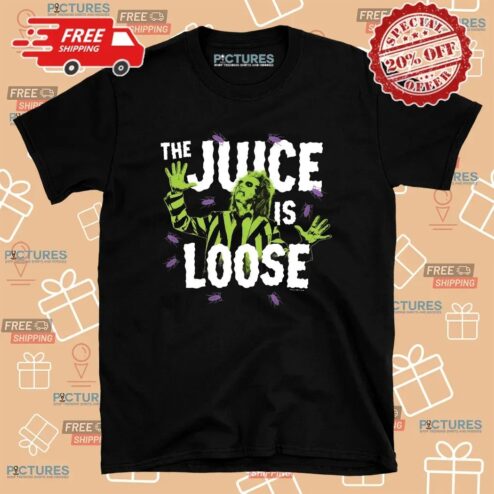 Beetlejuice Juice is Loose Horro Movie T Shirt