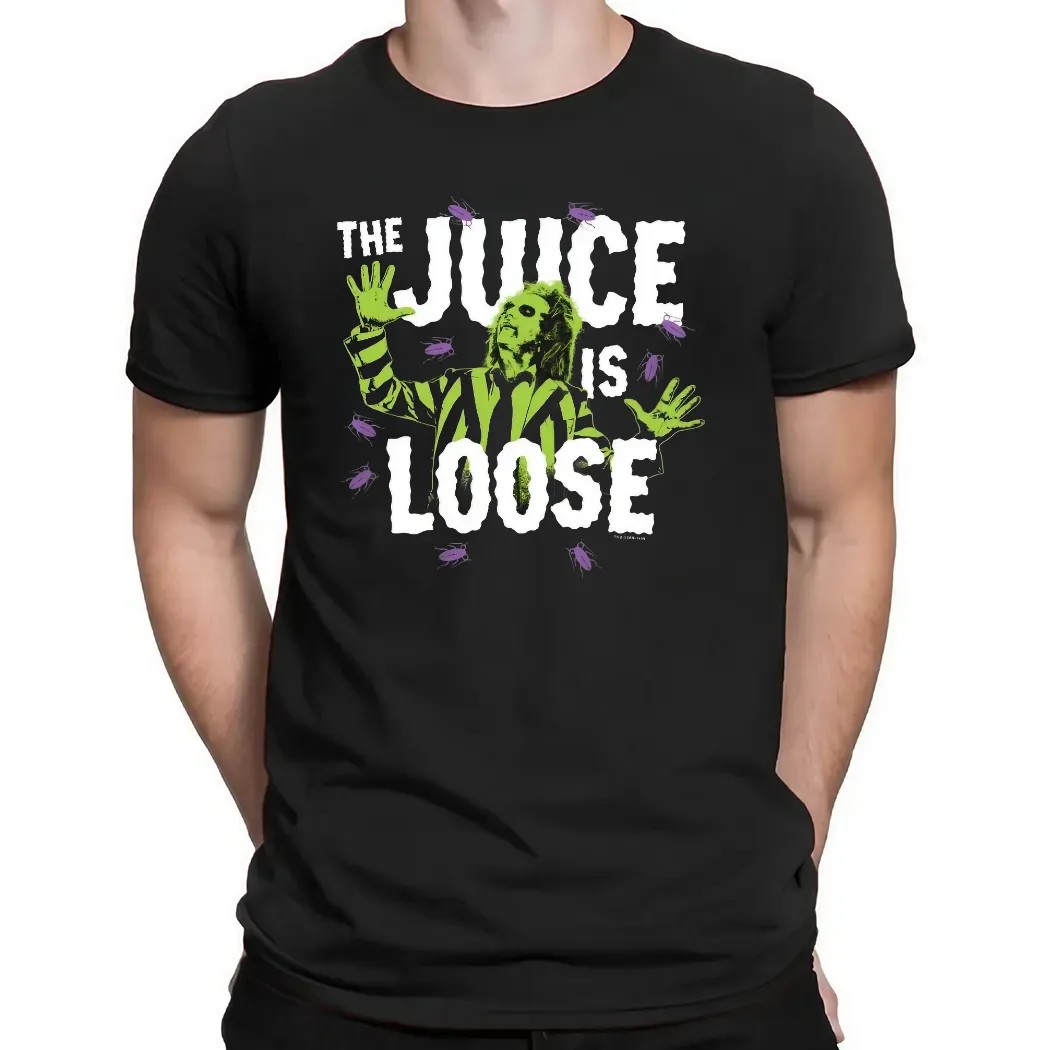 Beetlejuice Juice is Loose Horro Movie T Shirt Beetlejuice Juice is Loose Horro Movie T Shirt