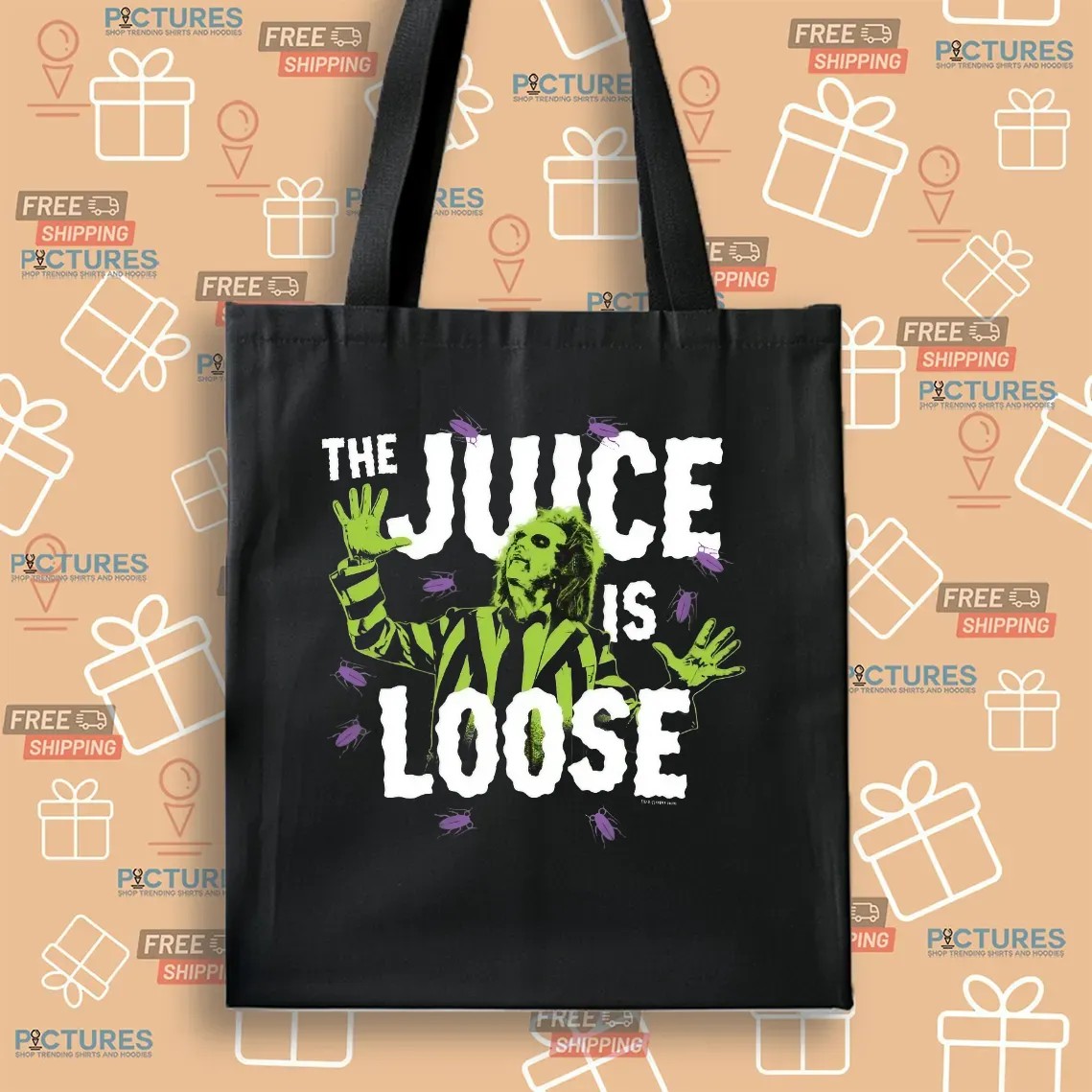 Beetlejuice Juice is Loose Horro Movie T Shirt Beetlejuice Juice is Loose Horro Movie T Shirt
