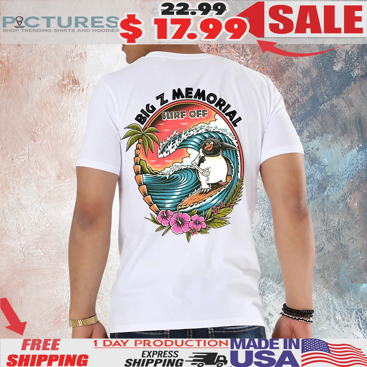 Big Z Memorial Surf Off Surf Wave Shirt