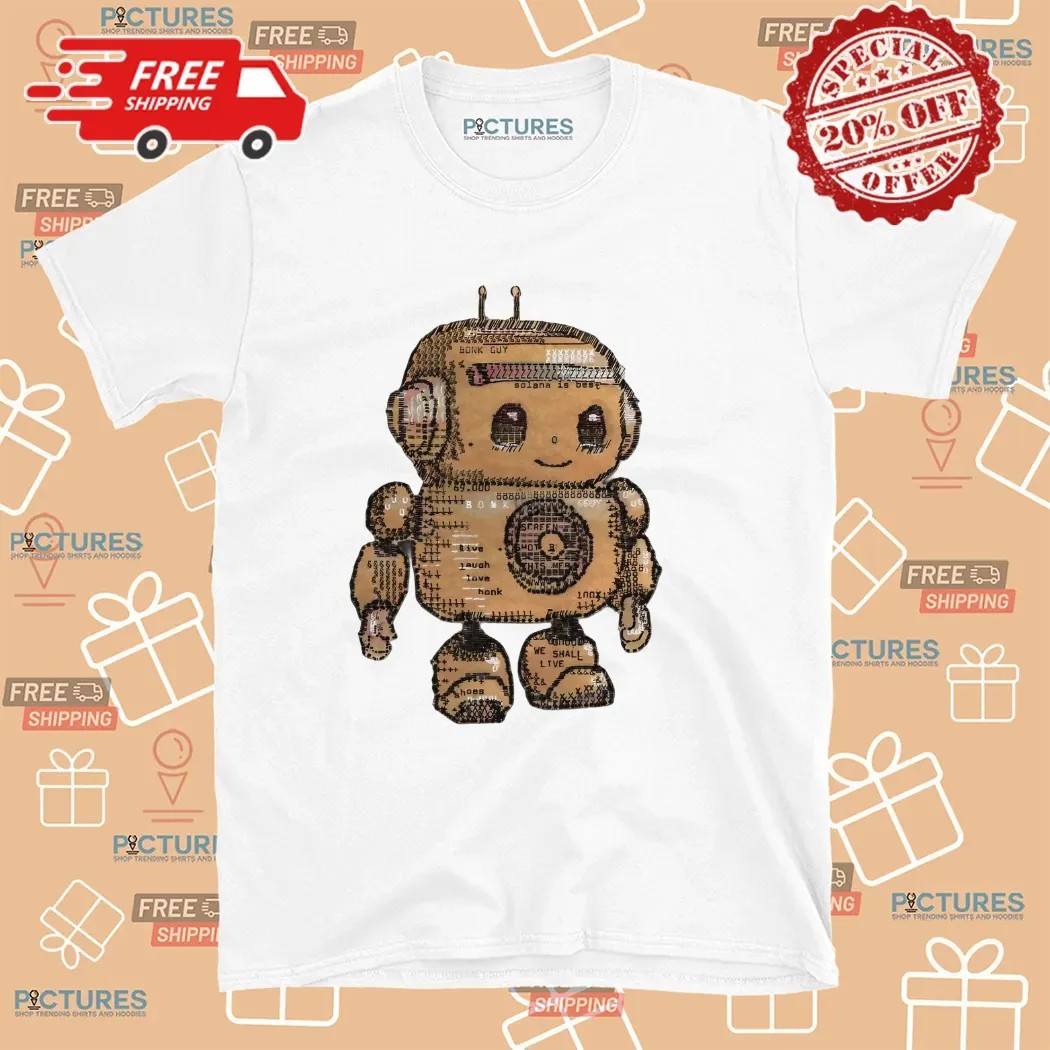 Bonk Guy Solana Is The Best Crypto T Shirt