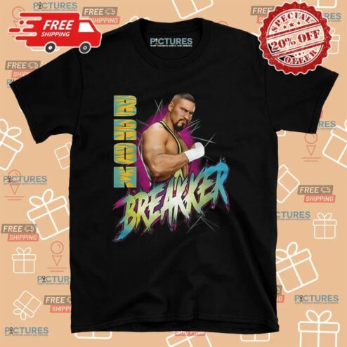 Bron Breakker Grunge WWE Retro Poster T Shirt