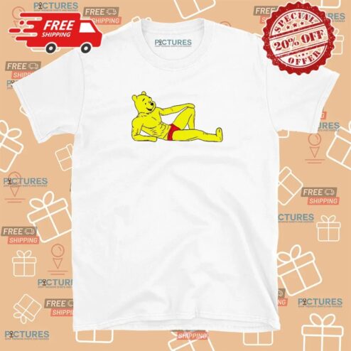 Buff Winnie The Pooh Red Panties T Shirt