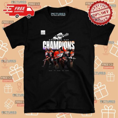 Buffalo Bandits 2025 NLL Cup Champions Back To Back To Back T Shirt