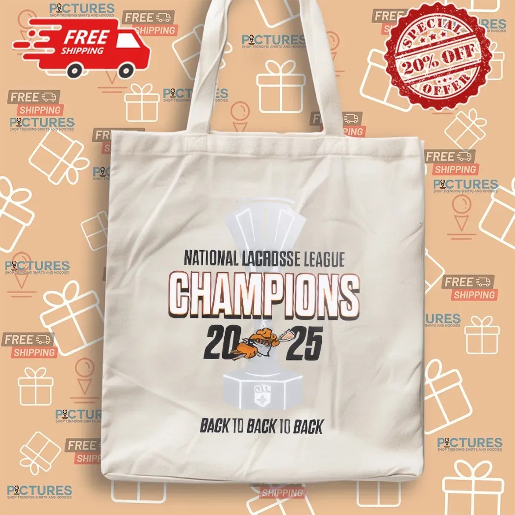 Buffalo Bandits National Lacrosse League Champions 2025 Back to Back to Back T Shirt