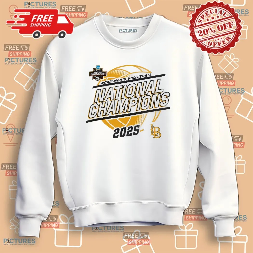 Cal State Long Beach The Beach 2025 NCAA Men's Volleyball National Champions Shirt