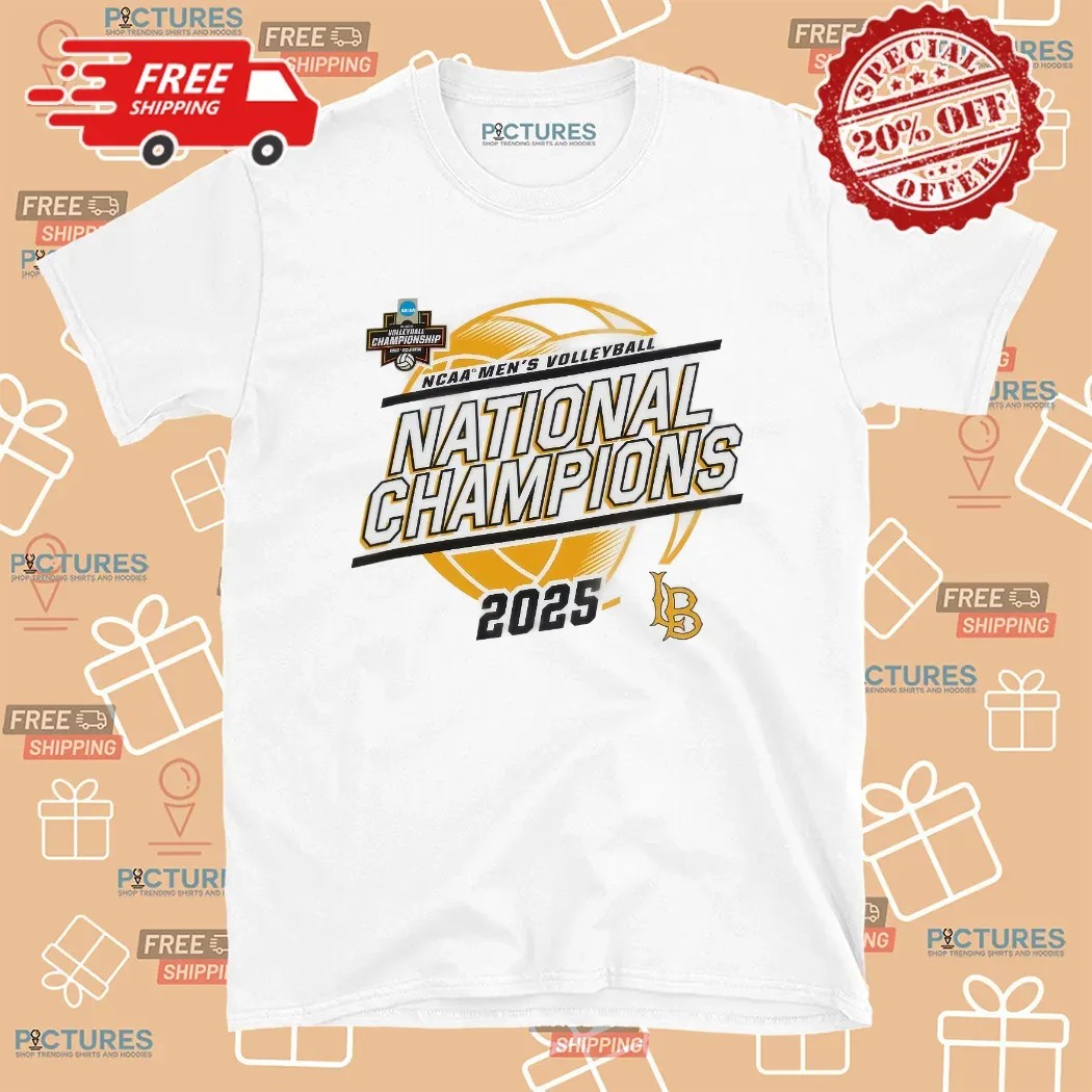 Cal State Long Beach The Beach 2025 NCAA Men's Volleyball National Champions Shirt