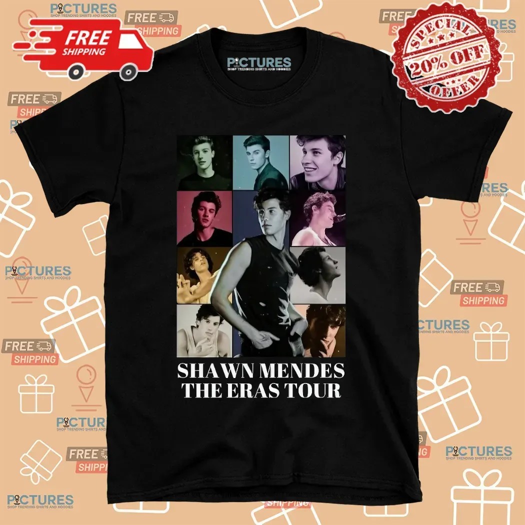 Camiseta Shawn Mendes The Eras Tour T Shirt