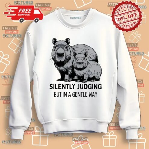 Capybara Silently Judging But In A Gentle Way Shirt